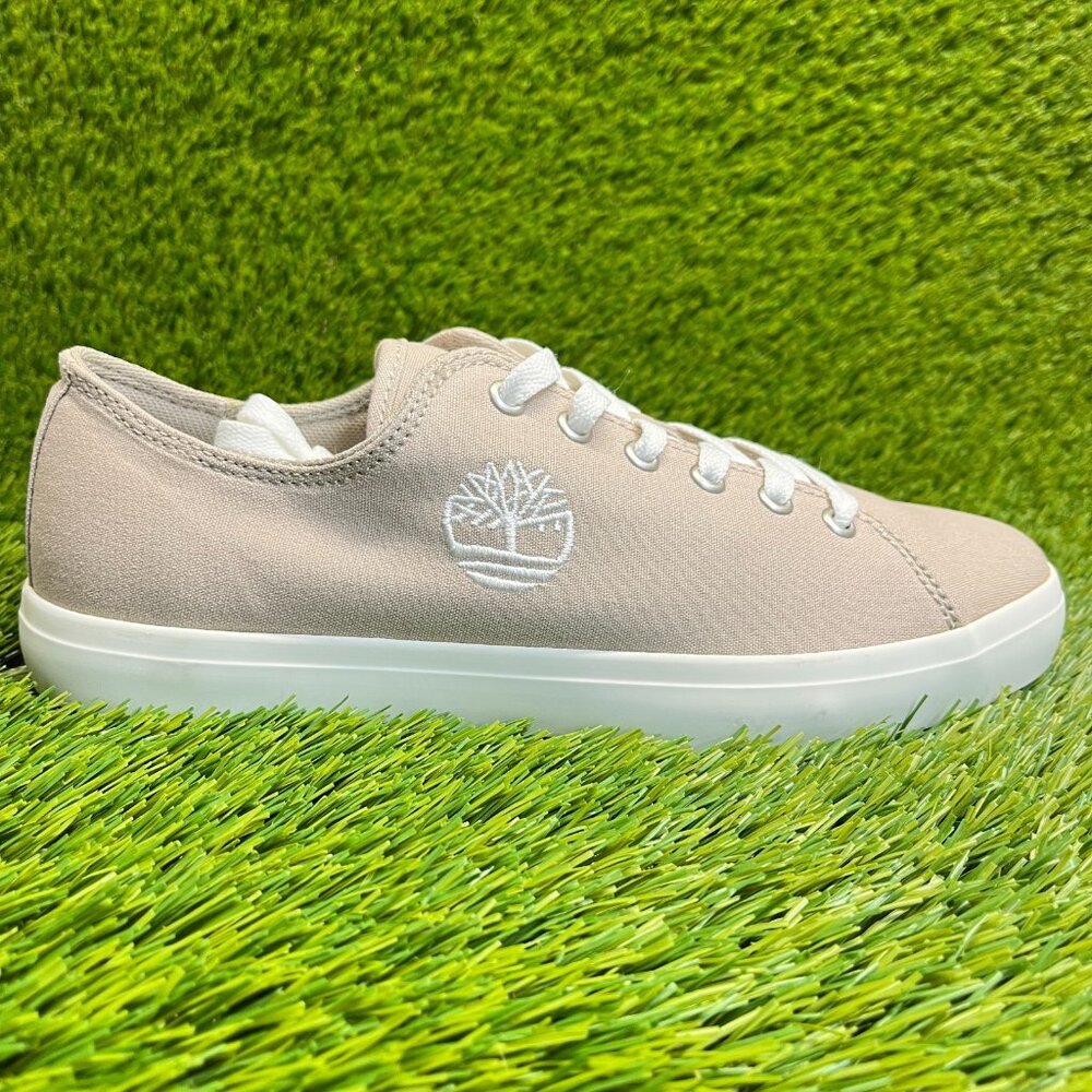 Timberland Union Wharf Mens Size 7 Beige White Athletic Oxford Shoes Sneakers